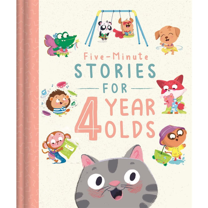 Five-Minute Stories for 1 to 4 Year Olds (Bedtime Story) Collection 4 Books Set (HB)