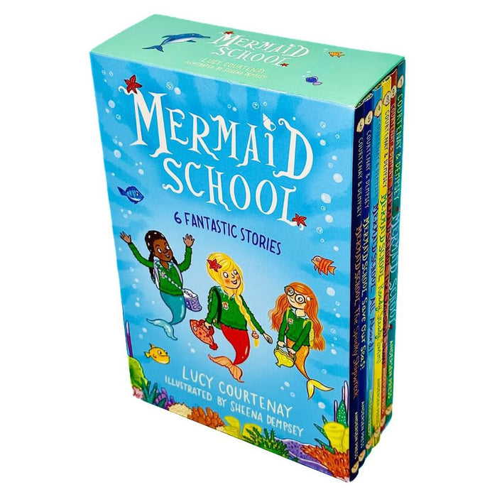 Mermaid School Series 6 Books Collection Box Set By Courtenay & Dempsey