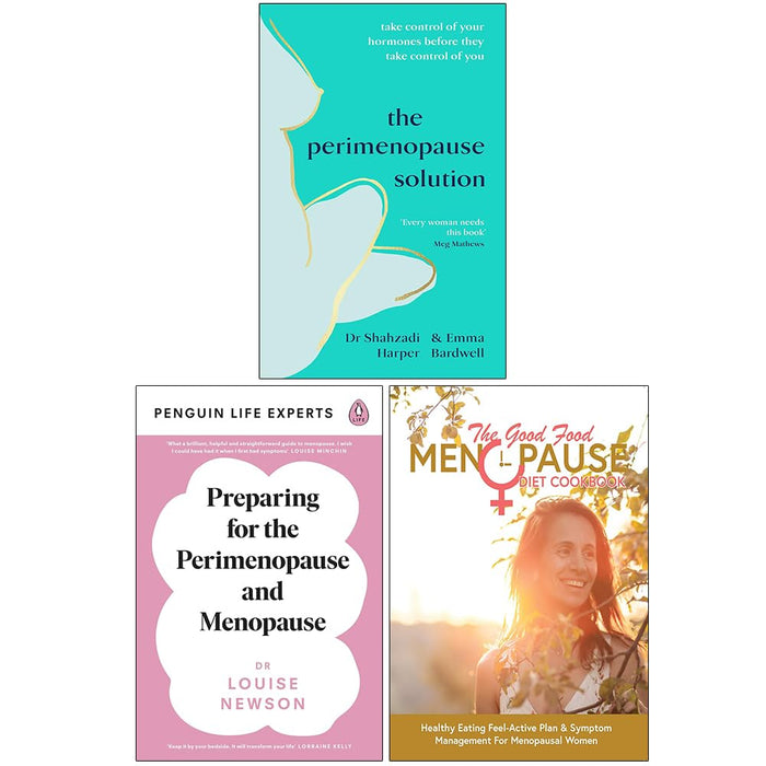 The Perimenopause, Preparing for the Perimenopause, The Good Food Menopause Diet  3 Books Set