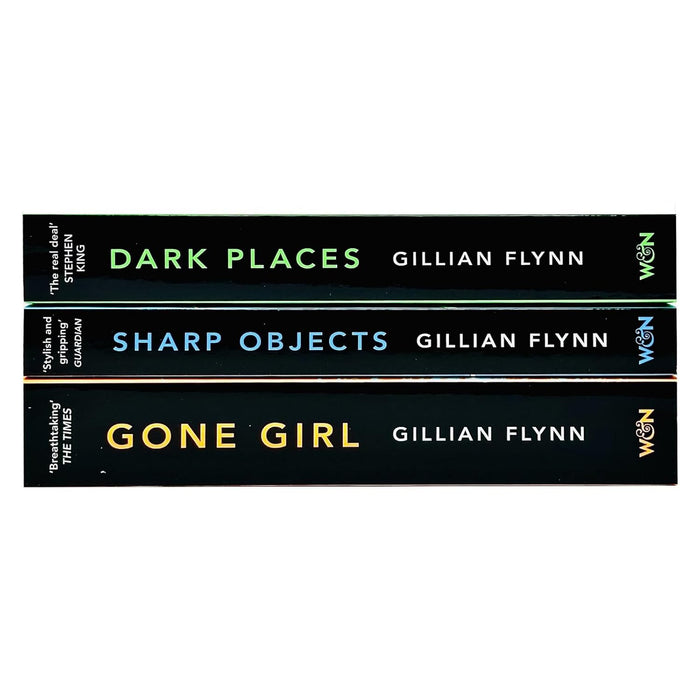 Gillian Flynn 3 Books Series Collection Set (Gone Girl, Sharp Objects & Dark Places)