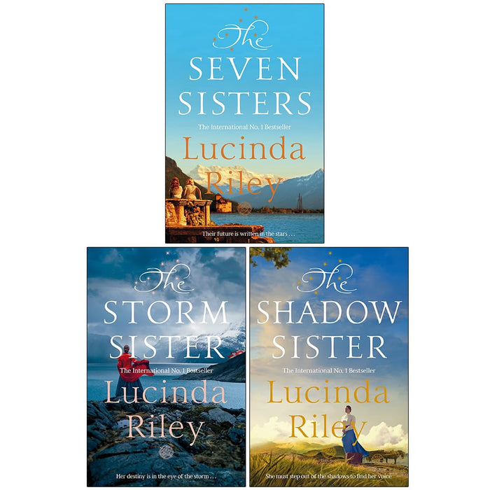 The Seven Sisters Series 1-3 Books Collection Set By Lucinda Riley