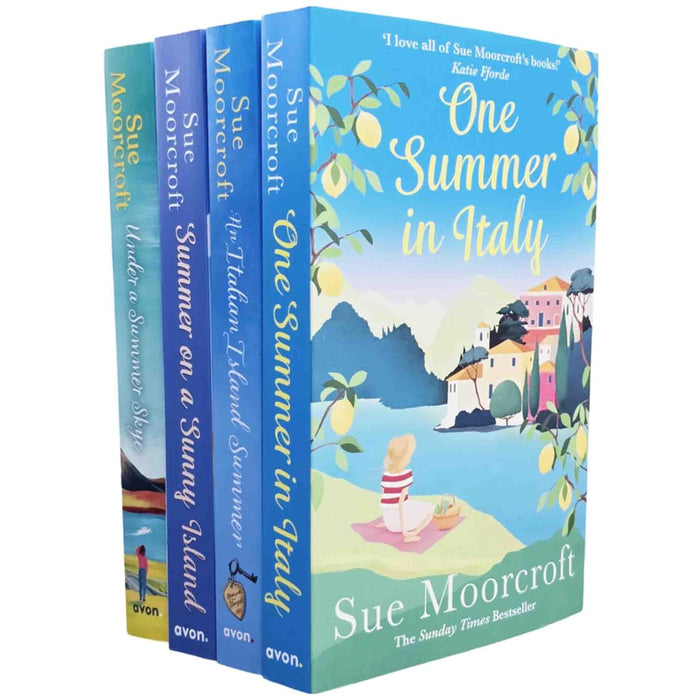 Sue Moorcroft Collection 4 Books Set (Under the Mistletoe, Christmas Wishes, Let It Snow, The Little Village Christmas)