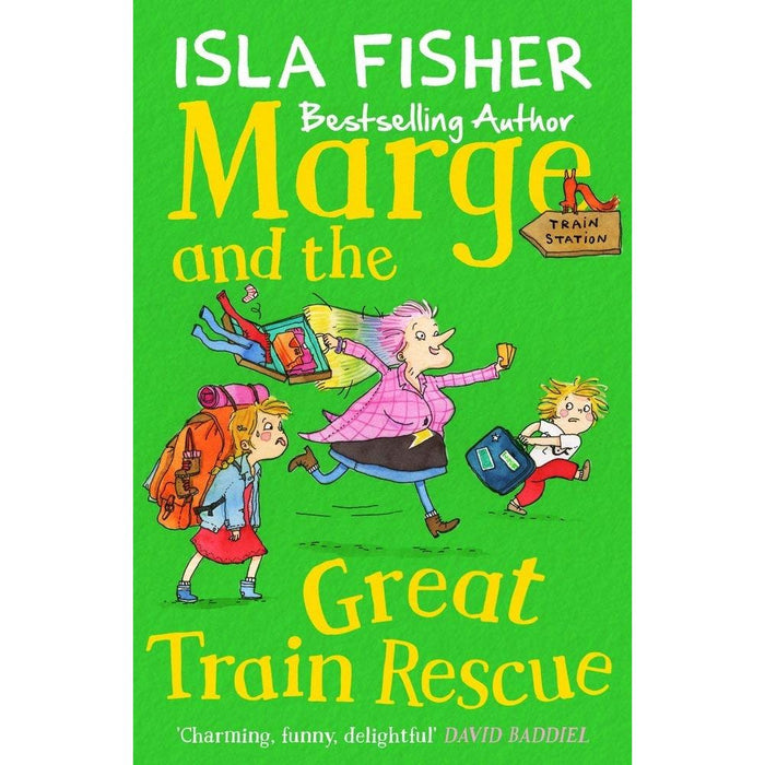 MISSING-Isla Fisher Collection 2 Books Set (Marge In Charge, Great Train Rescue)