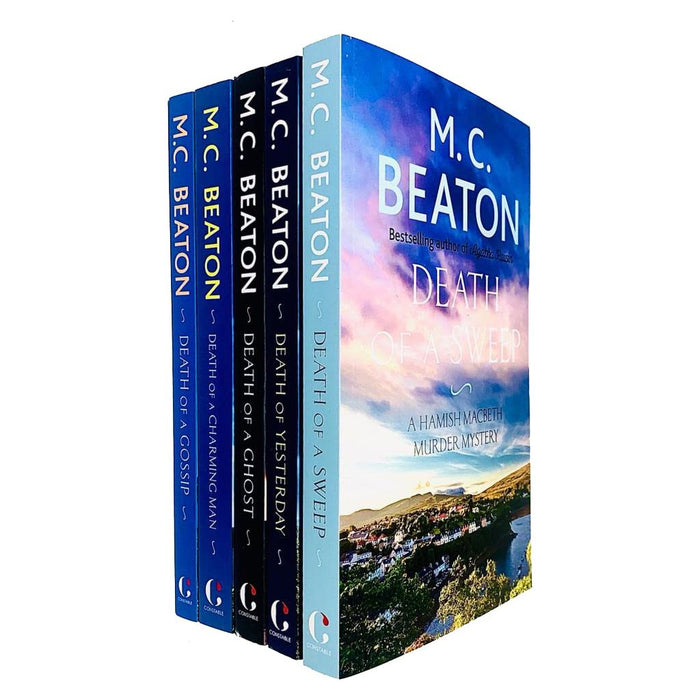 M C Beaton Hamish Macbeth Series 3 Collection 5 Books Set