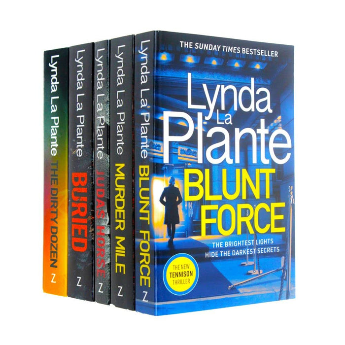 Lynda La Plante Collection 5 Books Set(Buried ,Judas Horse, Murder Mile, Blunt Force, The Dirty Dozen )