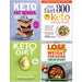 Keto Fat Bombs Sweets & Treats, The Fast 800 Keto Recipe Book, Keto Diet & The Keto Diet for Beginners 4 Books Collection Set - The Book Bundle