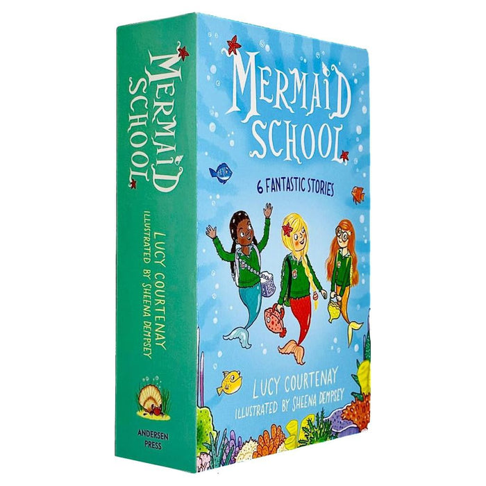 Mermaid School Series 6 Books Collection Box Set By Courtenay & Dempsey