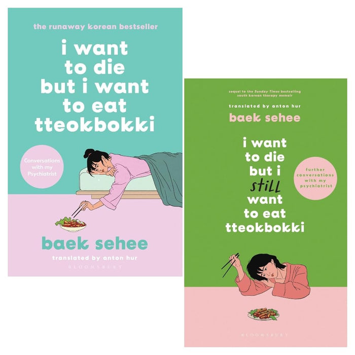 Baek Sehee 2 Books Collection Set (I Want to Die but I Want to Eat Tteokbokki)