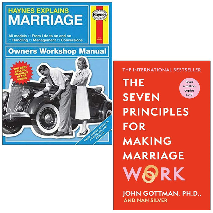 Marriage Haynes Explains & The Seven Principles For Making Marriage 2 Books Set