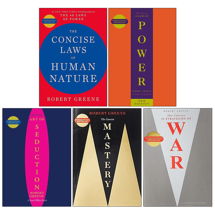 The Modern Machiavellian Series 5 Books Collection Set By Robert Greene