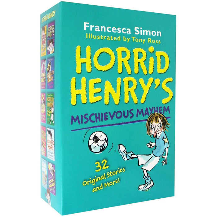 Francesca Simon Horrid Henry Mischievous Mayhem - 10 Book Box Set