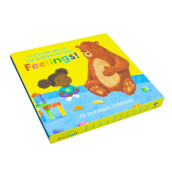 Let's Talk About Our Behaviour and Feelings 10 Illustrated Stories Book Collection