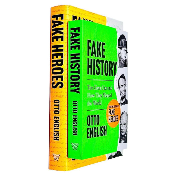 Otto English Collection 2 Books Set (Fake History & [Hardcover] Fake Heroes)