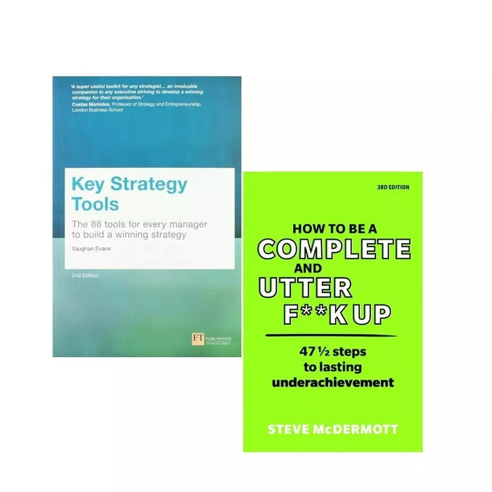 Key Strategy Tool, How to be a Complete and Utter F**k Up 2 Books Collection Set