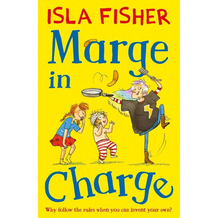 MISSING-Isla Fisher Collection 2 Books Set (Marge In Charge, Great Train Rescue)