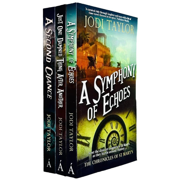 Jodi Taylor Chronicles of St. Mary's Series 3 Books Collection Set (Just One Damned Thing After Another)