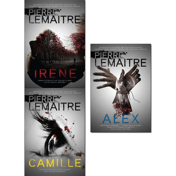 brigade criminelle series pierre lemaitre collection 3 books set (irène, camille, alex)