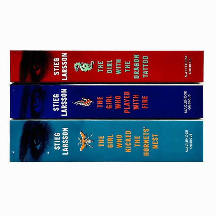 The Millennium series 3 Books Collection Set by Stieg Larsson (Books 1 - 3)