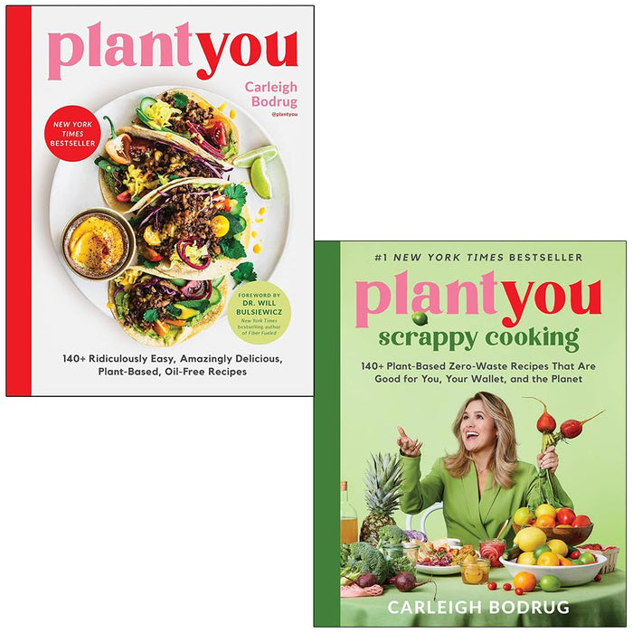 Carleigh Bodrug Collection 2 Books Set (PlantYou & PlantYou: Scrappy Cooking) (HB)