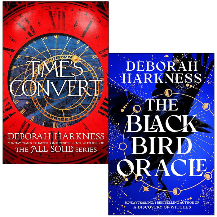 All Souls Series 2 Books Collection Set By Deborah Harkness (Time's Convert & The Black Bird Oracle)