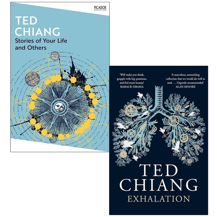 Ted Chiang Collection 2 Books Set (Stories of Your Life and Others, Exhalation)