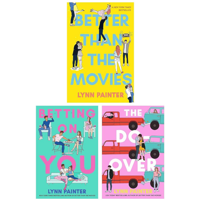 Lynn Painter 3 Books Collection Set (Better Than the Movies, The Do-Over & Betting on You)