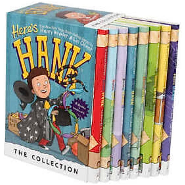 Here's Hank: The Collection 8 Books Box Set  by Henry Winkler &  Lin Oliver (Books 1-8)