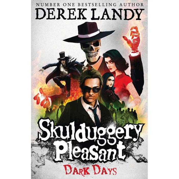 Skulduggery Pleasant Collection 17 Books Set by Derek Landy Apocalypse Kings1-16