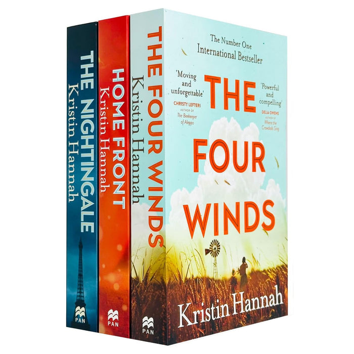 Kristin Hannah Collection 3 Books Set (The Four Winds, Home Front & The Nightingale)