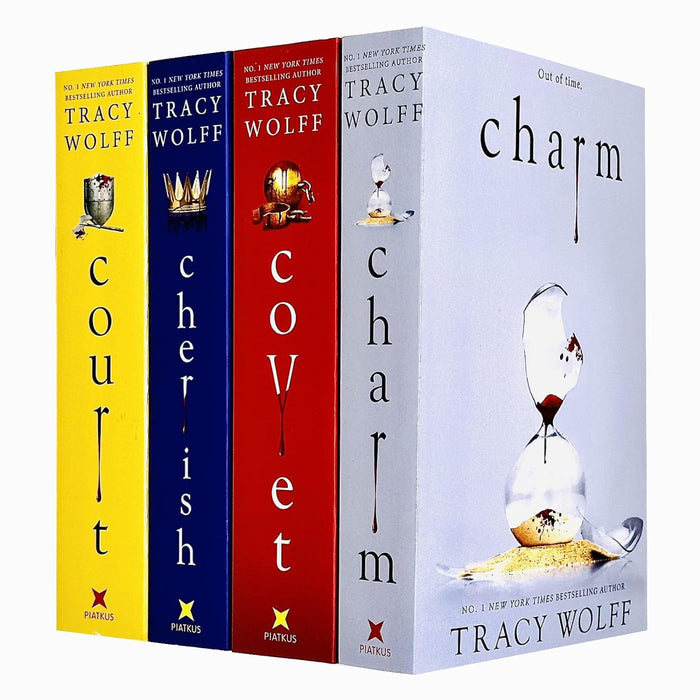 Crave Series 4 Books Collection Set By Tracy Wolff (Charm, Covet, Cherish & Court)