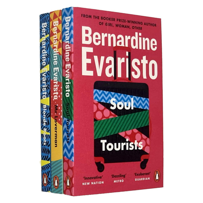 Bernardine Evaristo Collection 3 Books Set (Soul Tourists, Mr Loverman, Blonde Roots)