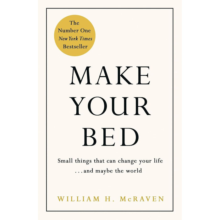 Make Your Bed 10 Life Lessons from a Navy SEAL [Hardcover], Rewire Your Mindset, The Fitness Mindset, Approach Without Caution 4 Books Collection Set