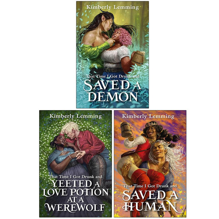 Mead Mishaps Series 3 Books Collection Set By Kimberly Lemming (That Time I Got Drunk and Saved a Demon, Yeeted A Love Potion At A Werewolf & That Time I Got Drunk And Saved A Human)