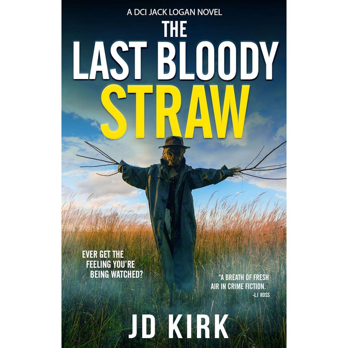 DCI Logan Crime Thrillers 1-9 Books Collection Set By JD Kirk (A Litter of Bones,Thicker Than Water)