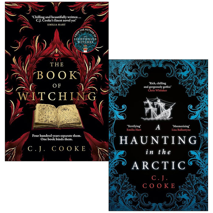 C.J. Cooke Collection 2 Books Set (The Book of Witching and A Haunting in the Arctic)