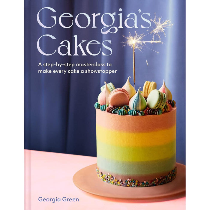 Georgia’s Cakes, Chetna's Easy Baking & The Hummingbird Bakery Cookbook 3 Books Collection Set