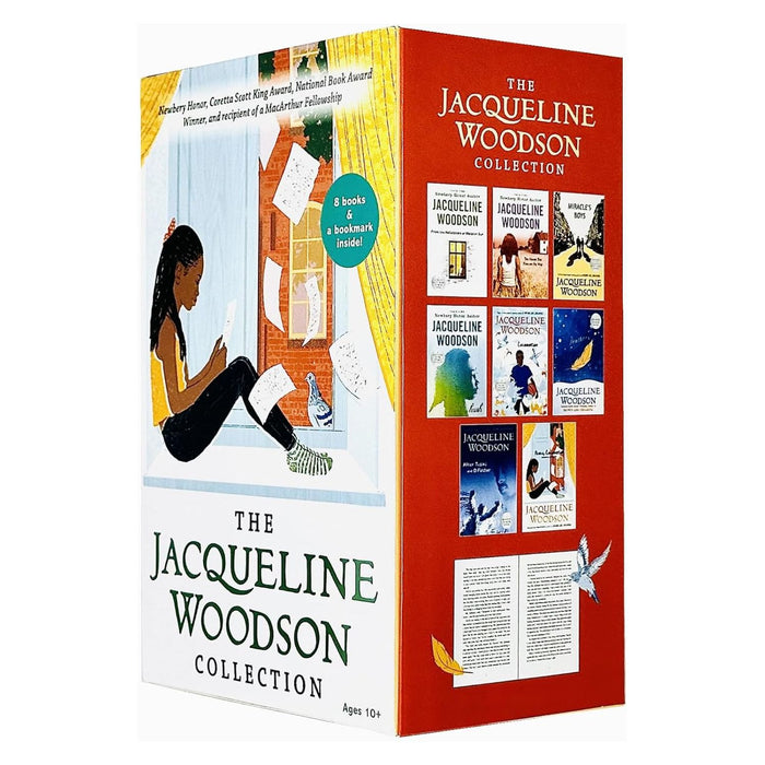 The Jacqueline Woodson Collection 8 Books Box Set (Peace Locomotion)