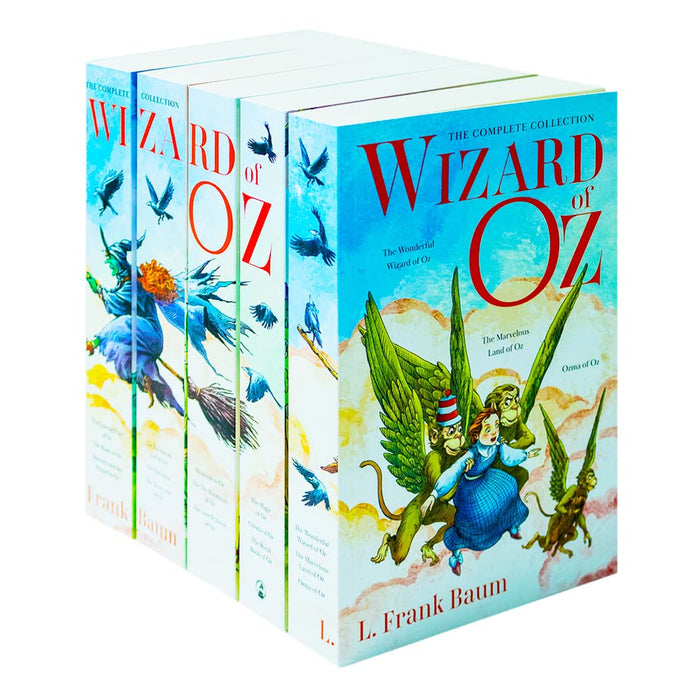 The Complete Collection Wizard of OZ Series 15 Books Collection Box Set By L. Frank Baum