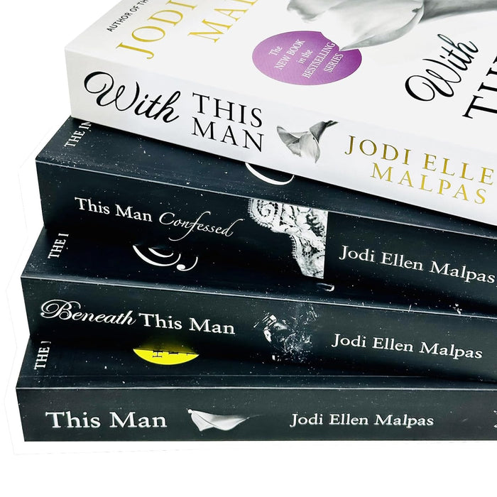 This Man Series 4 Books Collection Set By Jodi Ellen Malpas(This Man, Beneath This Man, This Man Confessed & With This Man)