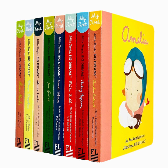 My First Library Little People, Big Dreams Series 8 Books Collection Set