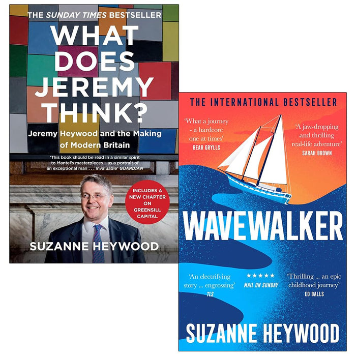 Suzanne Heywood Collection 2 Books Set (What Does Jeremy Think? and Wavewalker)