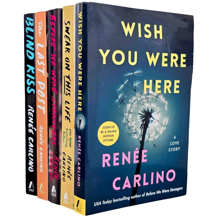 Renée Carlino 5 Books Collection Set (Swear on This Life, Wish You Were Here, Blind Kiss, Before We Were Strangers )