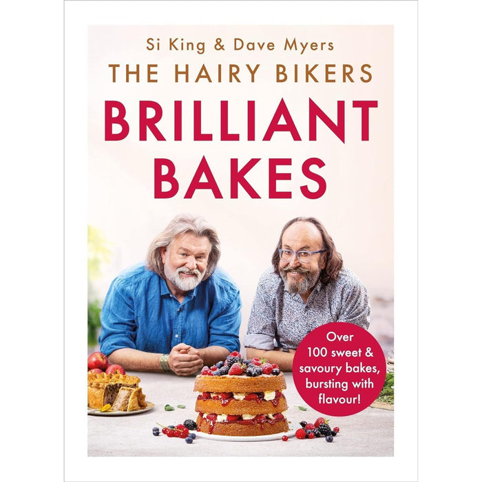 The Hairy Bikers’ Brilliant Bakes, Chetna's Easy Baking & The Hummingbird Bakery Cookbook 3 Books Collection Set