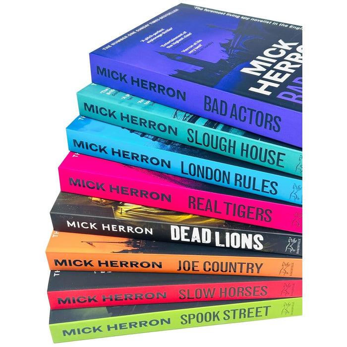 Slough House Thriller Series 8 Books Collection Set By Mick Herron (Slow Horses)