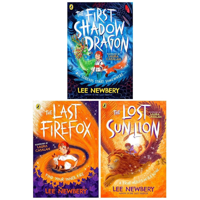 The Last Firefox Series By Lee Newbery 3 Books Collection Set (The Last Firefox, The First Shadow dragon and The Lost Sun Lion)