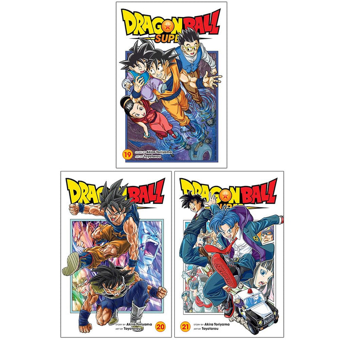 Dragon Ball Super Series Volume 19-21: 3 Books Collection Set (A People's Pride, All-Out Bout and VS. DR. HEDO)