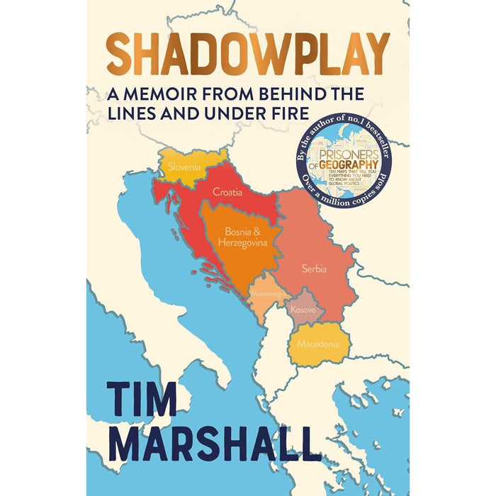 Tim Marshall Collection 3 Books Set (Worth Dying For, Shadowplay, Divided)