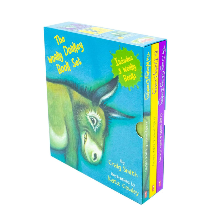 The Wonkey Donkey 3 Books Collection Box Set By Craig Smith(The Wonkey Donkey, The Dinkey Donkey & The Grinny Granny Donkey