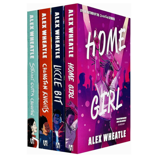Alex Wheatle Crongton Series 4 Books Collection Set - The Book Bundle
