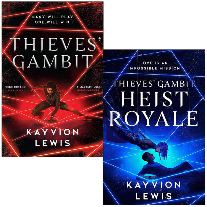 Thieves Gambit Series 2 Books Collection Set By Kayvion Lewis (Thieves' Gambit and Heist Royale)